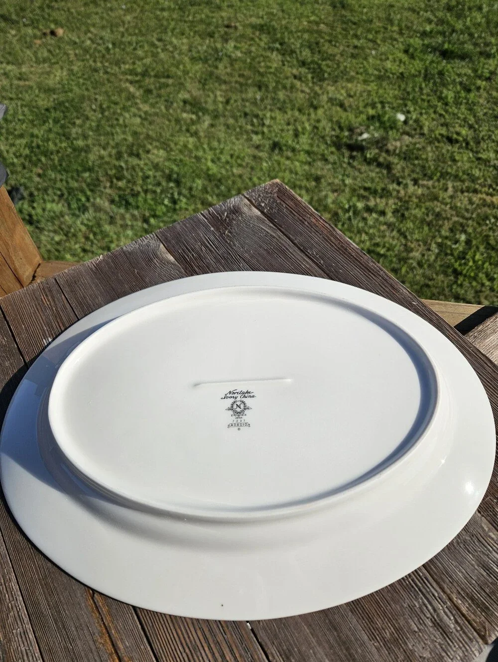 Noritake Adagio 7237 Oval Serving Platter 14